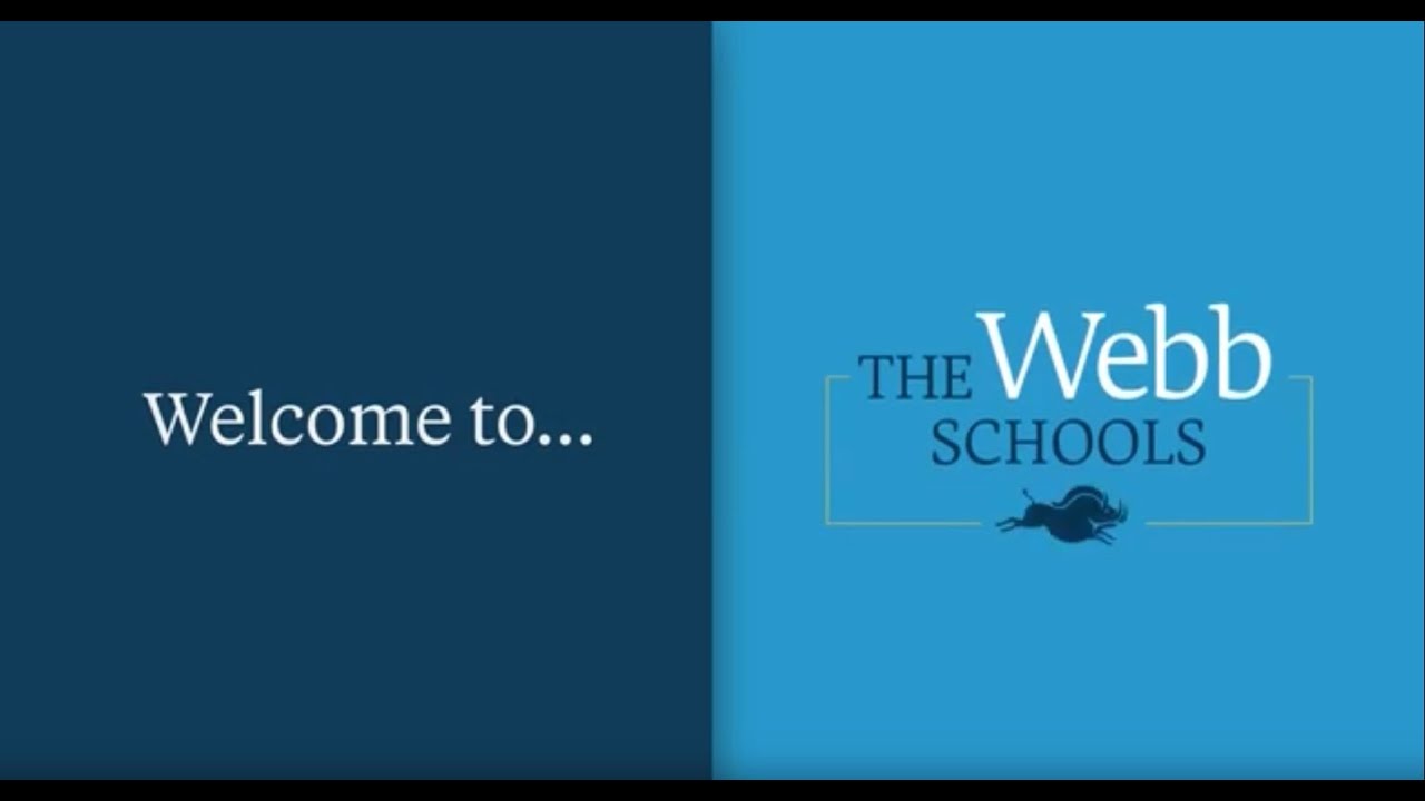 Welcome to Webb screen grab from New Student Video