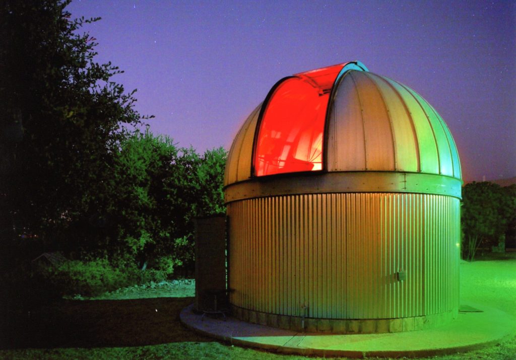 Hefner Observatory was built at Webb in 2000.