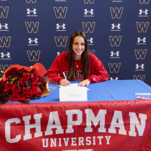 Sienna Gomez signs with Chapman